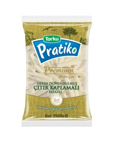 PRAT�KO KAPLAMALI PATATES 9x9 2500g